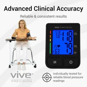 Vive Precision 810041985019 Blood Pressure Machine Monitor And Cuff - Upper Arm Bp Automatic Digital #3