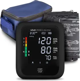 Vive Precision 810041986764 Blood Pressure Monitor Cuff And Case - Smartphone Accurate Electronic