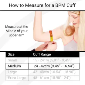 Vive Precision 818323024630 Standard Blood Pressure Cuff Replacement - Compatible With Omr #3