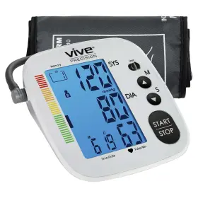 Vive Precision 818323026634 Monitor - Upper Arm High Heart Rate Digital Sphygmomanometer Bp Cuff Machine