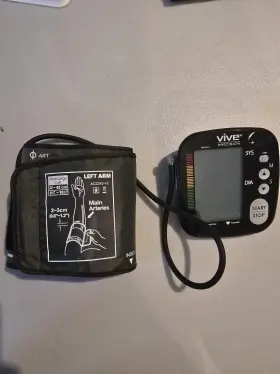 Vive Precision Ac2242-10 Upper Arm Blood Pressure Monitor With Adult Large Cuff