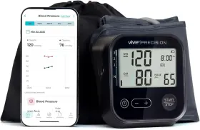 F17o1t Vive Precision Upper Arm Blood Pressure Monitor With Bluetooth Smartphone