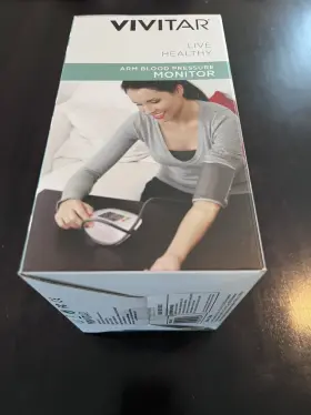 Pb8004-noc Vivitar Arm Blood Pressure Monitor - Model #pb8004-noc New Open Box #3