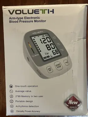 Bsx527 Volueth Arm-type Fully Automatic Digital Blood Pressure Monitor Both For Kids And Adults
