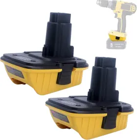 Dca1820 Walee 2 Pack 18v To 20v Battery Adapter For Dewalt Xrp Tools Compatible