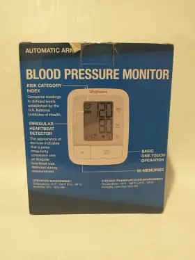 Walgreens 311917183398 Pharmacy Digital Automatic Arm Blood Pressure Monitor Slightly Used #3