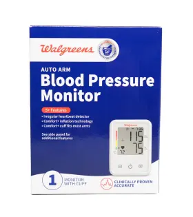 Bphjl3-0wag Walgreens Ma5 Blood Pressure Monitor One-size Cuff Auto Arm Bphjl3-0wg New