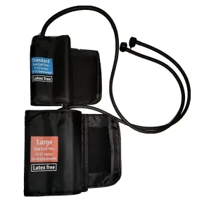 Pp-bpcuff23 Walgreens/homedics 2 Blood Pressure Arm Cuffs-1 Standard 23-33cm/9-13in And 1 Large 33-43cm/13-17in