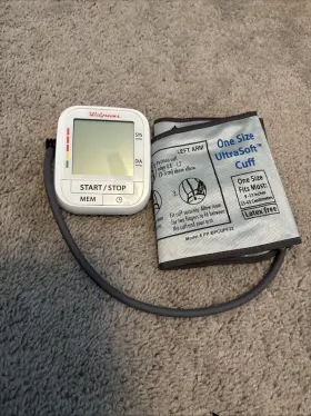 Wgnbpa-220b Walgreens Blood Pressure Monior And Cuff