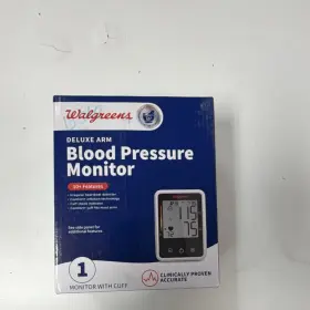Wgorg0244-f Walgreens Deluxe Arm Blood Pressure Monitor Digital Upper Comfort Cuff Kit