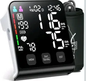 U83x Watmeque Professional Medical Blood Pressure Check Monitor Upper Arm Machine