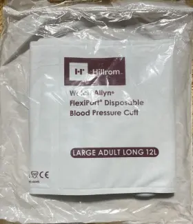 30503314la Welch Allyn Hillrom Bp Cuff Soft Lg Adult Long 12l 1-tube Hp 10 Units