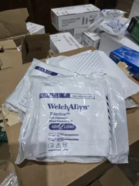 39081 Welch Allyn Blood Pressure Cuff Soft Adult Long 2tb Mq Lot Of 10