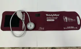 Adult-12 Welch Allyn Flexiport Reusable Blood Pressure Cuff And Sphygmomanometer Adult 12