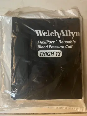 Reuse-13 Welch Allyn Flexiport Reusable Blood Pressure Cuff Thigh 13