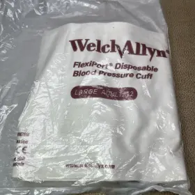 Soft-12l Welch Allyn New Flexiport Blood Pressure Cuff Large Adult Long #2