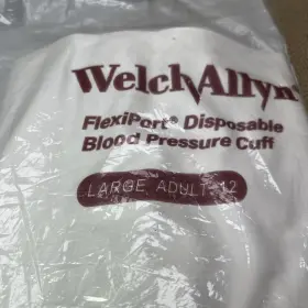 Soft-12l Welch Allyn New Flexiport Blood Pressure Cuff Large Adult Long #3