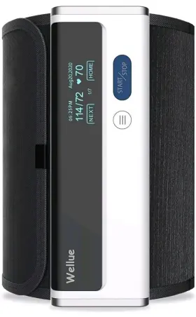 Bp2a Wellue 700721208456 Portable Blood Pressure Monitor For Home Use Upper Arm Bluetooth App #2