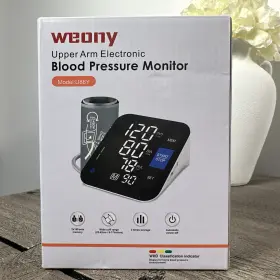 U86y Weony Blood Pressure Monitor For Home Use Upper Arm Cuff 9-17 Inch 2x199 Sets And 6 Lcd
