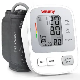 Wbp108-s Weony Blood Pressure Machine Upper Arm Large Cuff Automatic Monitors And Pulse Rate