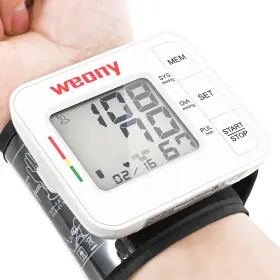 5.3-8.5in Weony Wbp205 Portable Monitor Wrist Digital Adjustable Cuff Bp L