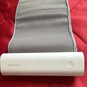 Withings 03700546707100 Upper Arm Blood Pressure Monitor Led Display Gray Usb Automatic Digital