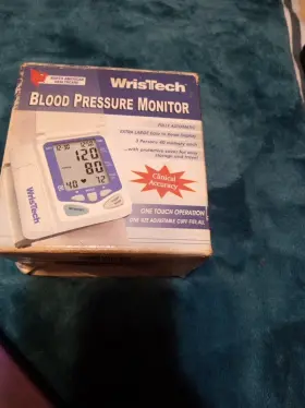 Wristech 017874146307 Blood Pressure Monitor By North American Healthcare - New Batteries #3