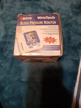 Wristech 017874146307 Blood Pressure Monitor By North American Healthcare - New Batteries