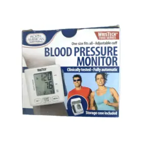 Jb7423 Wristech 7000 Series Blood Pressure Cuff Monitor Wrist Style Instructions Box