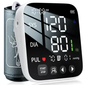 Yammoya 732404312723 Blood Pressure Monitor For Home Use Automatic Upper Arm Bp Machine - Medical