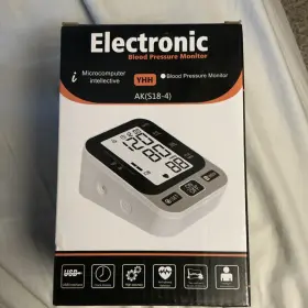 Yhh Ak S18-3 Blood Pressure Monitor Upper Arm Digital Ak S18-3 S18-4 White Black