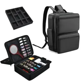 M67j-26 Yueieoun Barber Bag With Detachable Tray 16.8in Travel Backpack For Clippers