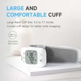 Yuwell 933257920132 Rechargeable Wrist Monitors For Home Use Large Cuff With Voice Broadca #3
