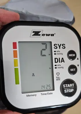 Uam-710 Zewa Blood Pressure Monitor Upper L Arm Cuff Digital Machine Case #3