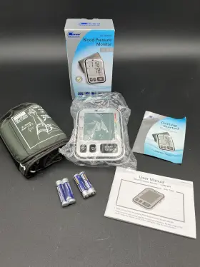 Uam-901 Zewa New Blood Pressure Monitor Talking Automatic Date And Time #2
