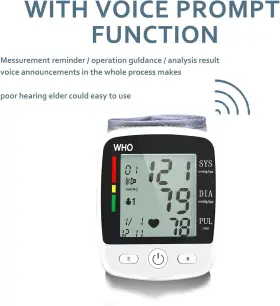 Ck-w356 Zhenroad Blood Pressure Monitor Irregular Heartbeat Detector Automatic Bp Small #3