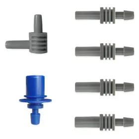 Ziqing 707630460791 Replacement Blood Pressure Cuff Connectors Adapter 6 Different Types Of Conn