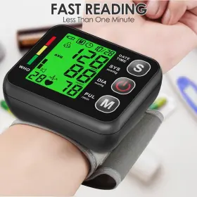 Ziqing 707630460883 Wrist Blood Pressure Monitor -bp Automatic Cuff 13.5- #2