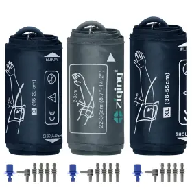 Ziqing 707630461071 3-size Blood Pressure Cuff With 6 Different Types Of Connectors Extra Large #2