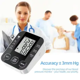Ziqing 707630463068 Upper Arm Blood Pressure Monitor Premium Machine Automatic #3