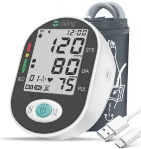 Ziqing 749782983711 Blood Pressure Monitors Bp Monitor - Machine Large Cuff