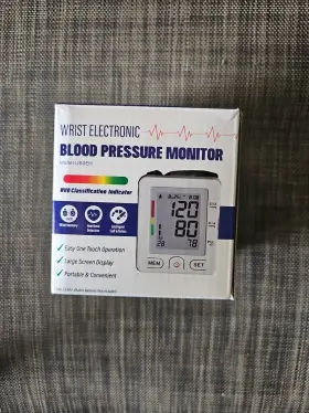 Ziqing U60eh Digital Wrist Blood Pressure Monitor Bp Cuff Lcd Heart Rate Machine