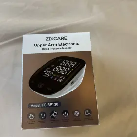 Fc-bp101 Zixcare Upper Arm Electronic Blood Pressure Monitor New