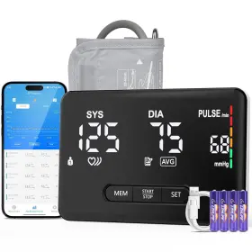 3-jk14na01 Zoetouch Smart Blood Pressure Monitor For Home Use Bluetooth Upper Arm Bp Machine Wit