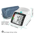 Automatic Upper Arm Blood Pressure Monitor Heart Beat Meter Bp Machine Cuff. Fixed Price $19.99.