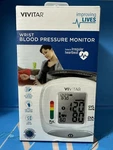 Vivitar PB-8002 Wrist Blood Pressure Monitor,detects Irregular Heartbeat. Fixed Price $39.99.