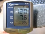 Mark Of Fitness Model MF-81 Wristwatch Style Blood Pressure Monitor. Fixed Price $35.00.