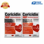 Pack Coricidin Hbp Maximum Strength Cold Flu Chest 24 Liquid Gel Caplets. Fixed Price $19.70.