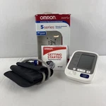 Omron 5 Series Blood Pressure Monitor Advanced Accuracy User With Box BP742N. Fixed Price $34.99.