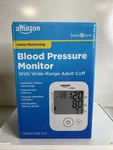 Amazon Basic Care Home Blood Pressure Monitor With Wide Range Arm Cuff. Fixed Price $15.99.